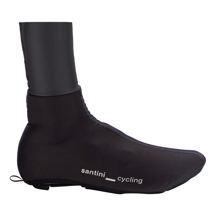 Santini Überschuhe Neoprene Hydroshell Schwarz