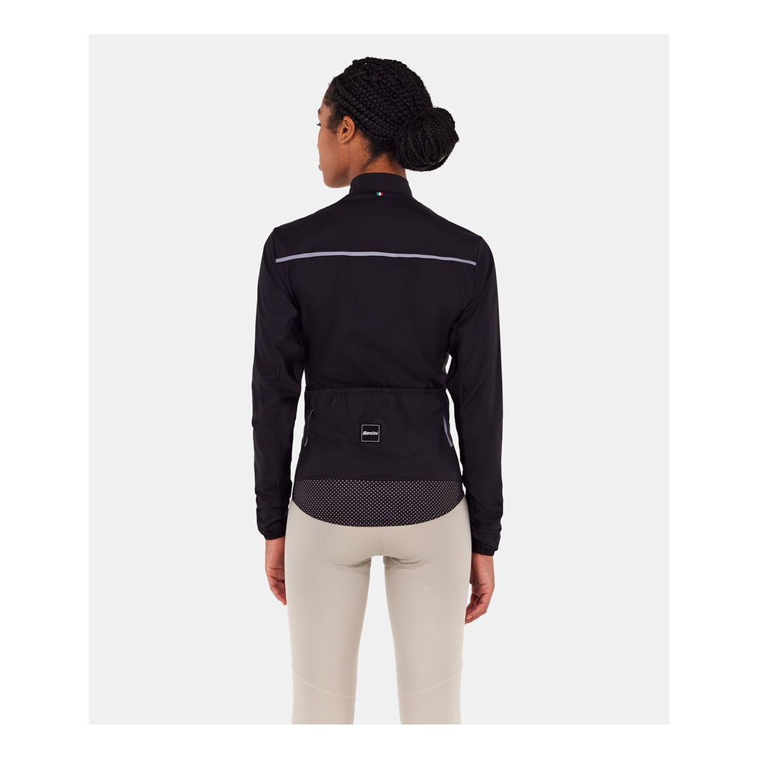 Santini Windjacke RTR Unisex Schwarz