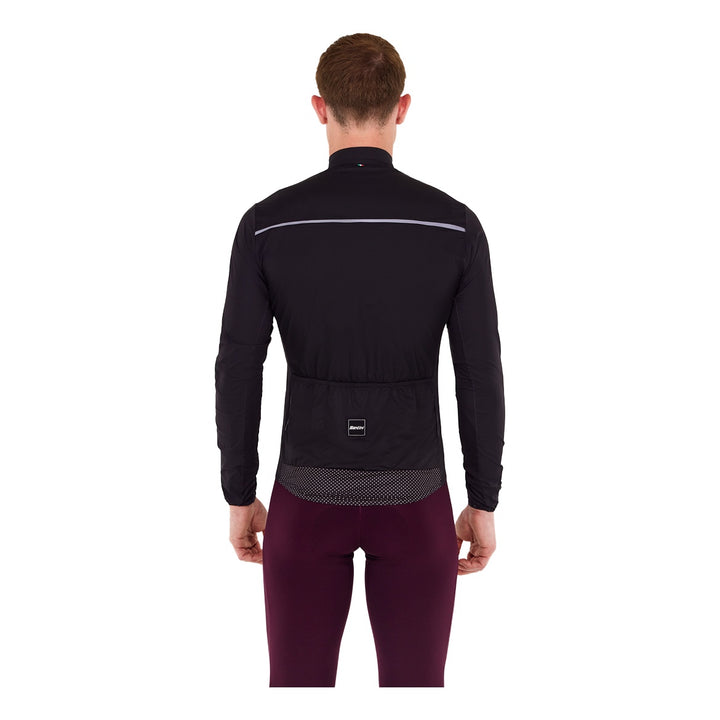 Santini Windjacke RTR Unisex Schwarz