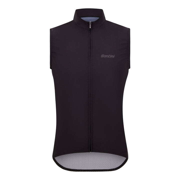 Santini Windweste RTR Unisex Schwarz