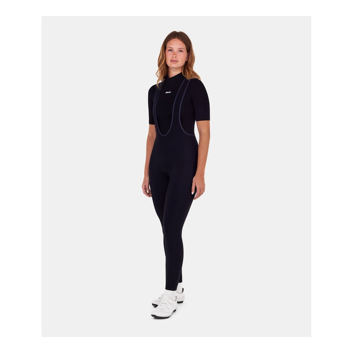 Santini Winterhose lang RTR Damen Schwarz