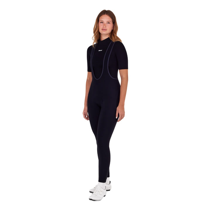 Santini Winterhose lang RTR Damen Schwarz