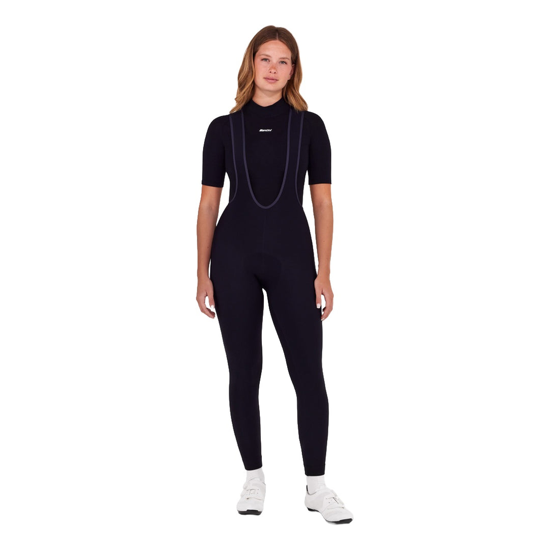 Santini Winterhose lang RTR Damen Schwarz