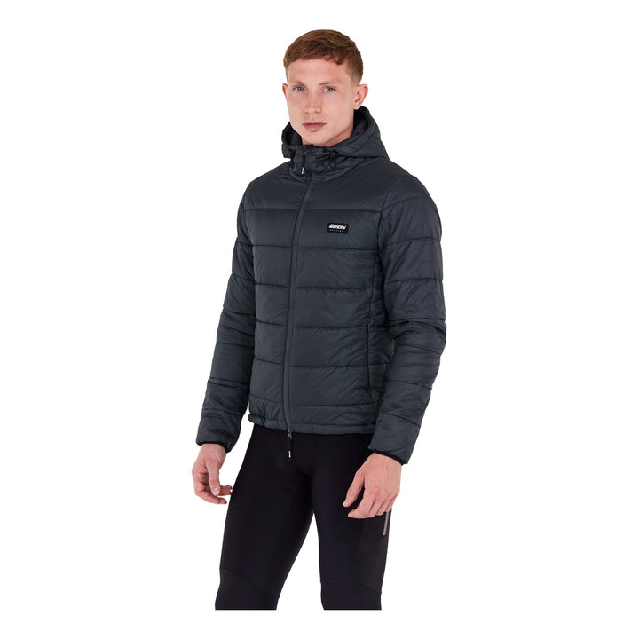 Santini Winterjacke Puff Unisex Schwarz