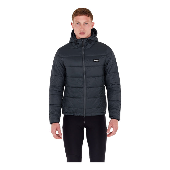 Santini Winterjacke Puff Unisex Schwarz