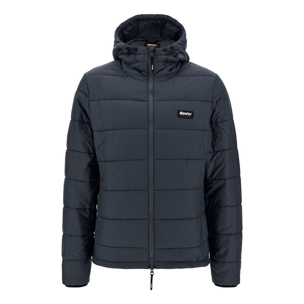Santini Winterjacke Puff Unisex Schwarz