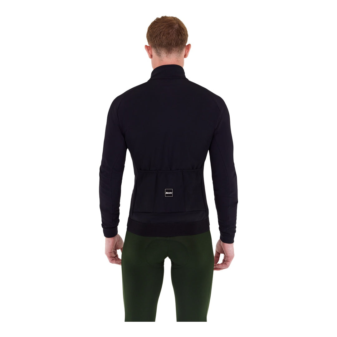Santini Winterjacke RTR Herren Schwarz
