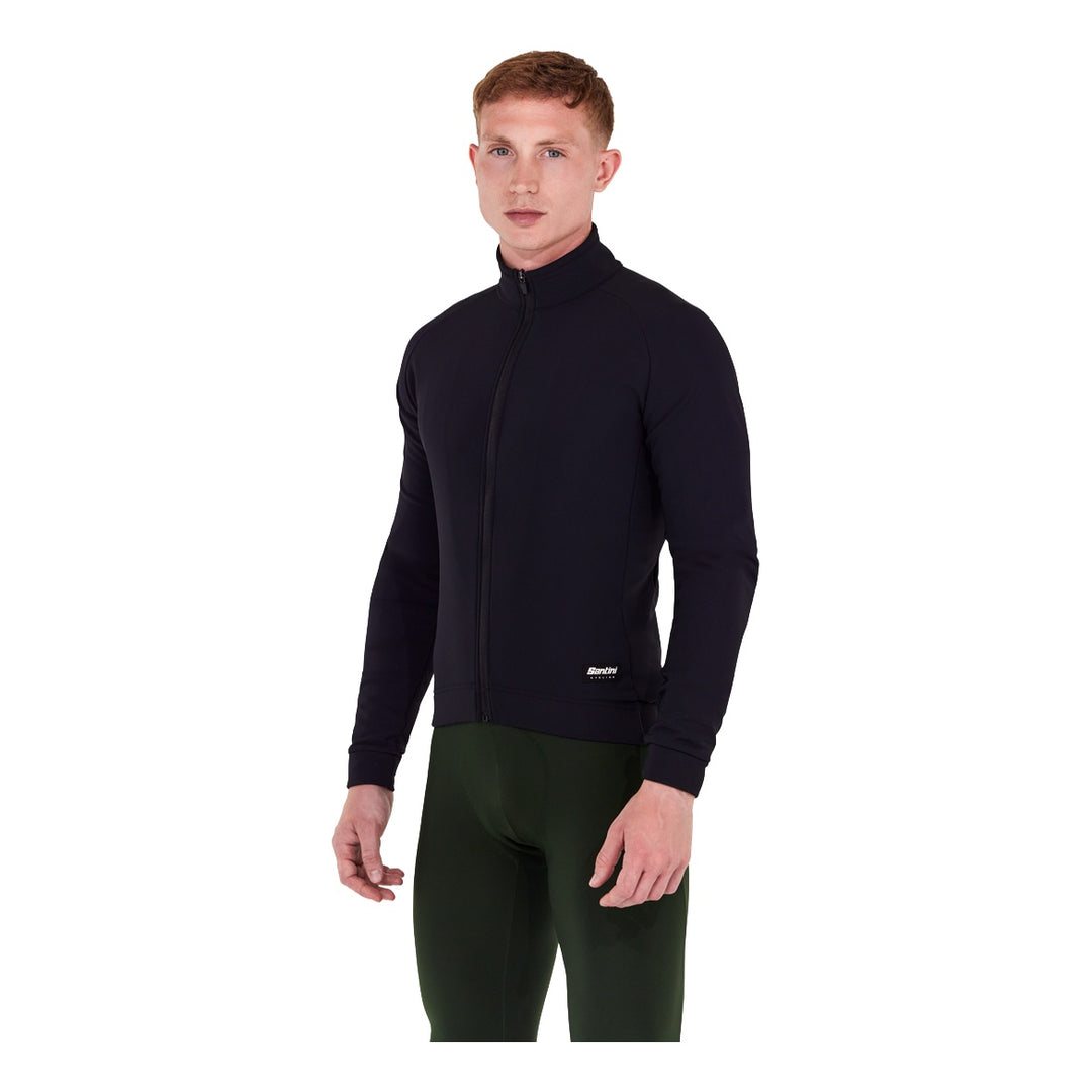Santini Winterjacke RTR Herren Schwarz