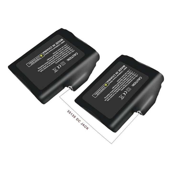 SAVIOR Extra Akku Paar (2Stk.) 3000 mAh schwarz