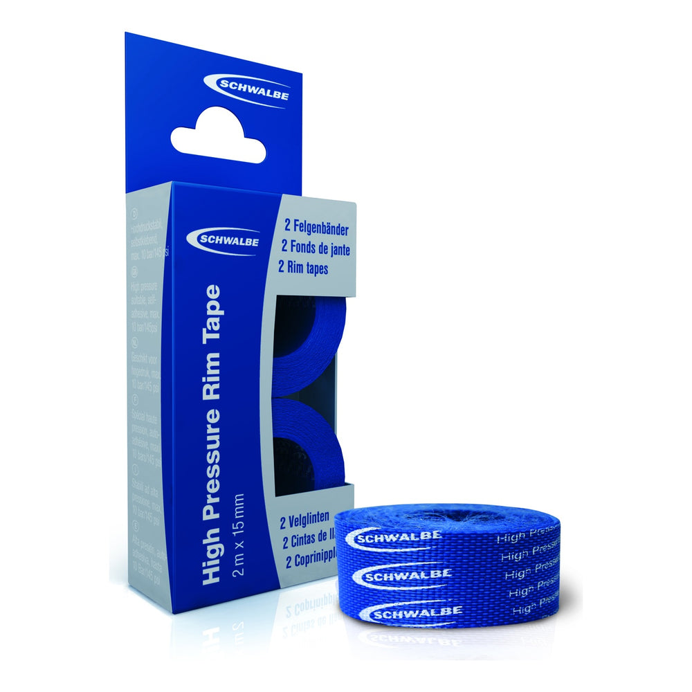 Schwalbe Felgenband Textil 15 mm x 2 m paar blau