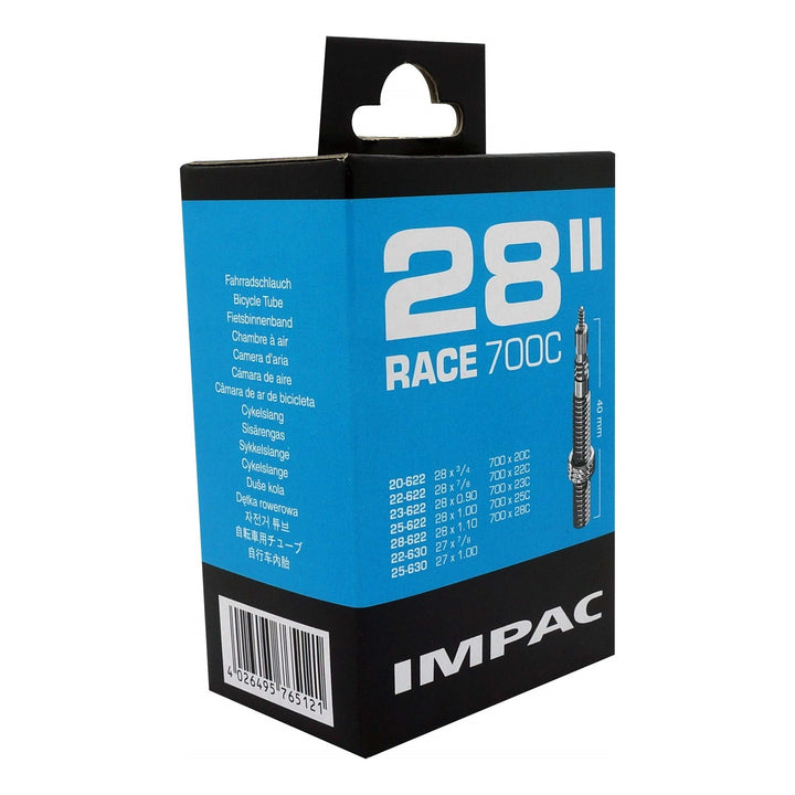 Schwalbe Impac Schlauch SV28" 20/28-622/630 Prestaventil 40mm black