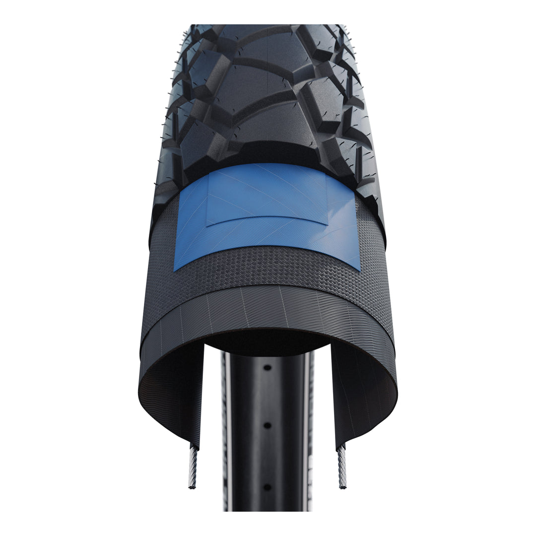 Schwalbe Pneu Al Grounder 27.5x2.35 Double Defense Addix starr mit Reflexstreifen black