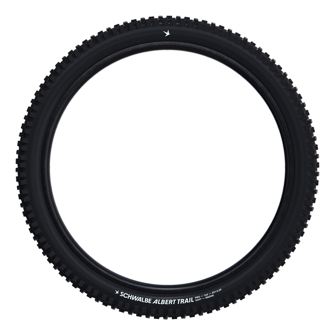 Schwalbe Pneu Albert 27.5x2.50 Trail Pro Addix UltraSoft TL-Ready black Radial black