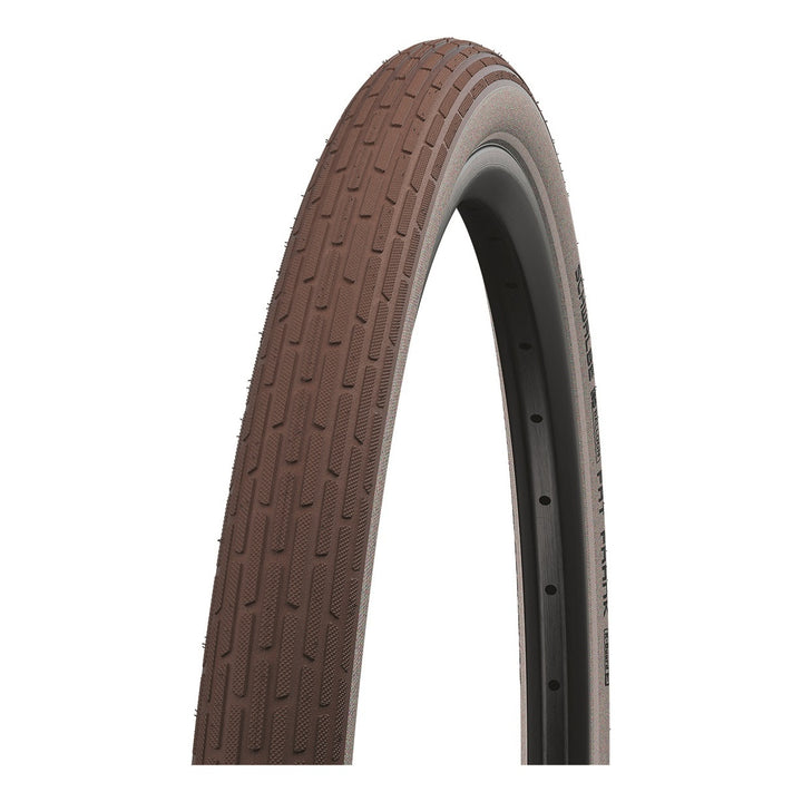 Schwalbe Pneu Fat Frank 26x2.35 Starr mit Reflexstreifen creme
