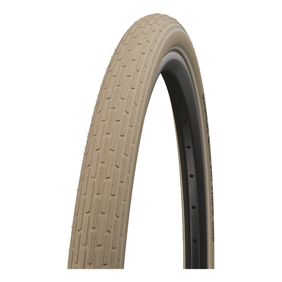 Schwalbe Pneu Fat Frank 28x2.00 Starr mit Reflexstreifen brown/whitewall