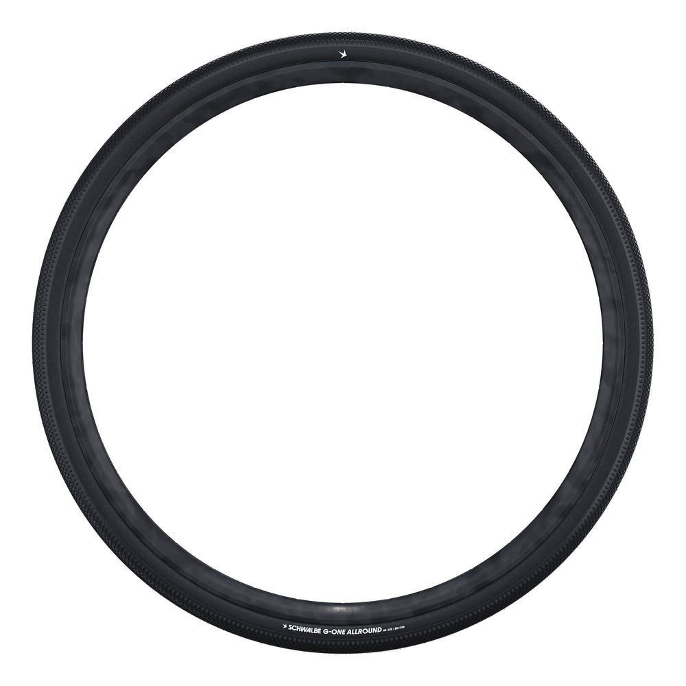 Schwalbe Pneu G-One Allround 27.5x1.50 Addix Green TL-Ready black
