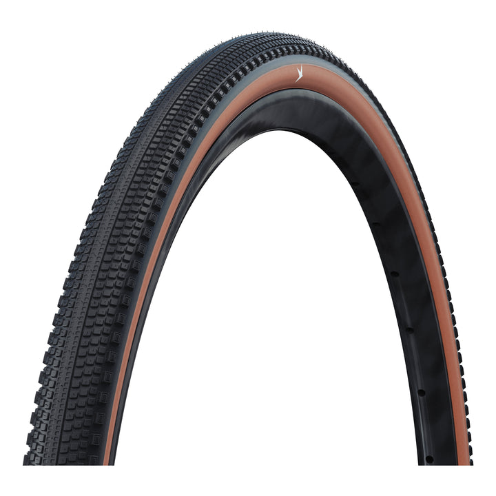 Schwalbe Pneu G-One Comp 700x40C Green Starr para black-bronze