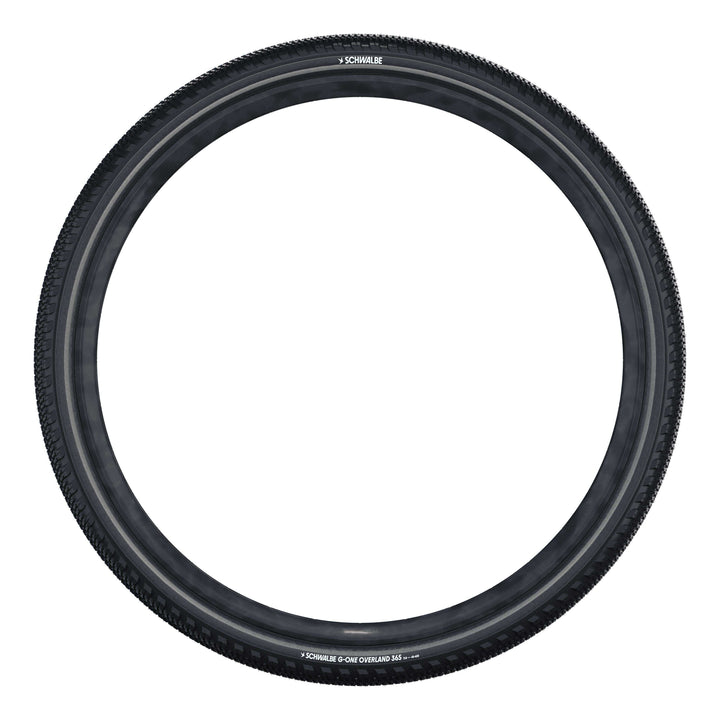 Schwalbe Pneu G-One Overland 365 700x40C Addix 365 TL-Ready mit Reflexstreifen black