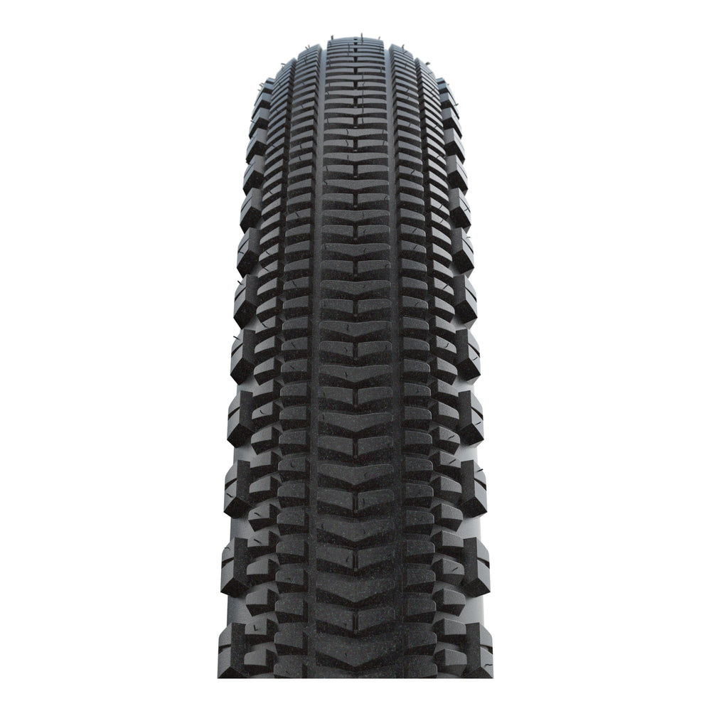 Schwalbe Pneu G-One Overland 700x45C Addix Green TL-Ready mit Reflexstreifen black
