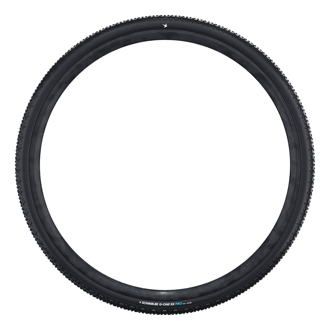Schwalbe Pneu G-One RX 700x45C Race Addix Green TL-Ready black