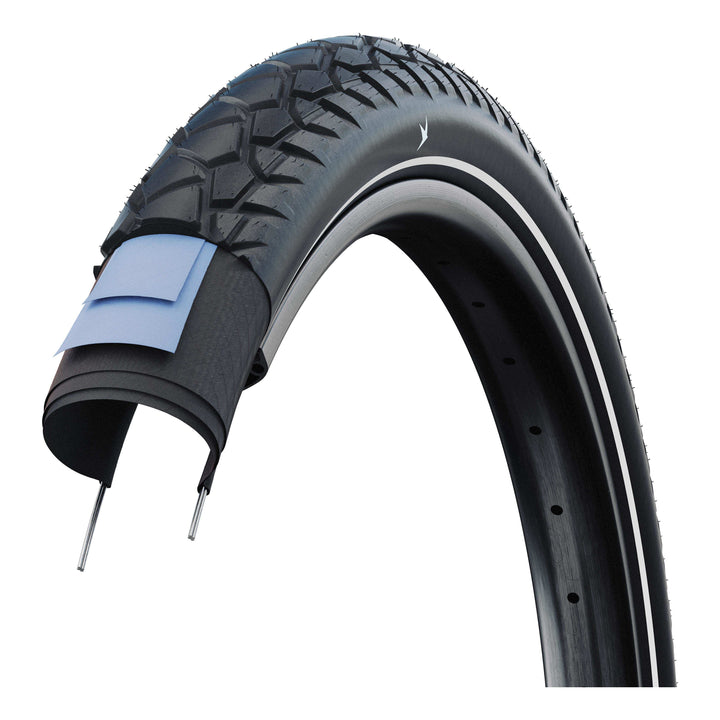 Schwalbe Pneu Hybrid Al Grounder 29x2.35 Starr mit Reflexstreifen black