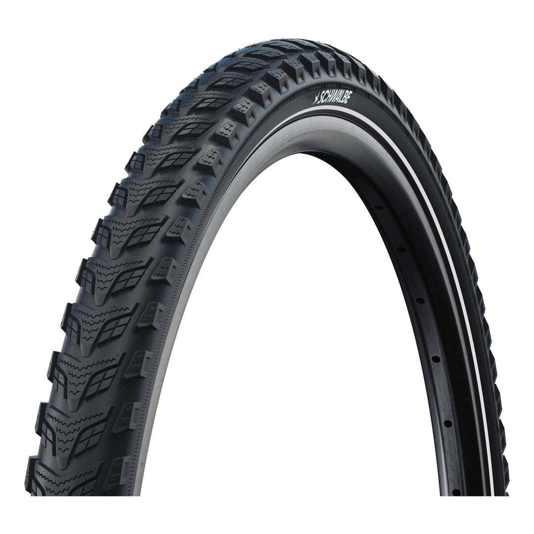 Schwalbe Pneu Marathon 365 28x2.00 Addix 365 starr mit Reflexstreifen black