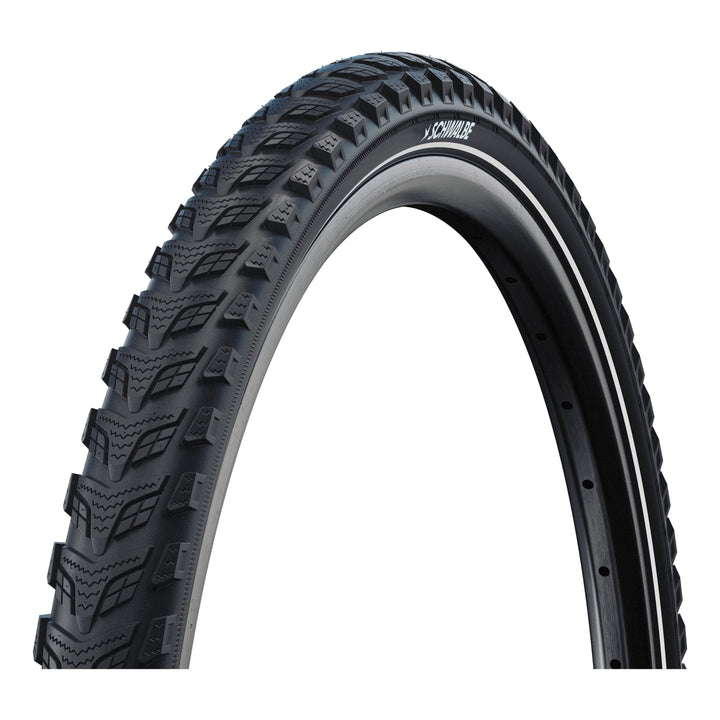 Schwalbe Pneu Marathon 365 28x2.15 Addix 365 starr mit Reflexstreifen black