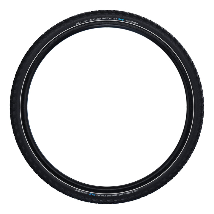 Schwalbe Pneu Marathon 365 700x35C starr mit Reflexstreifen black