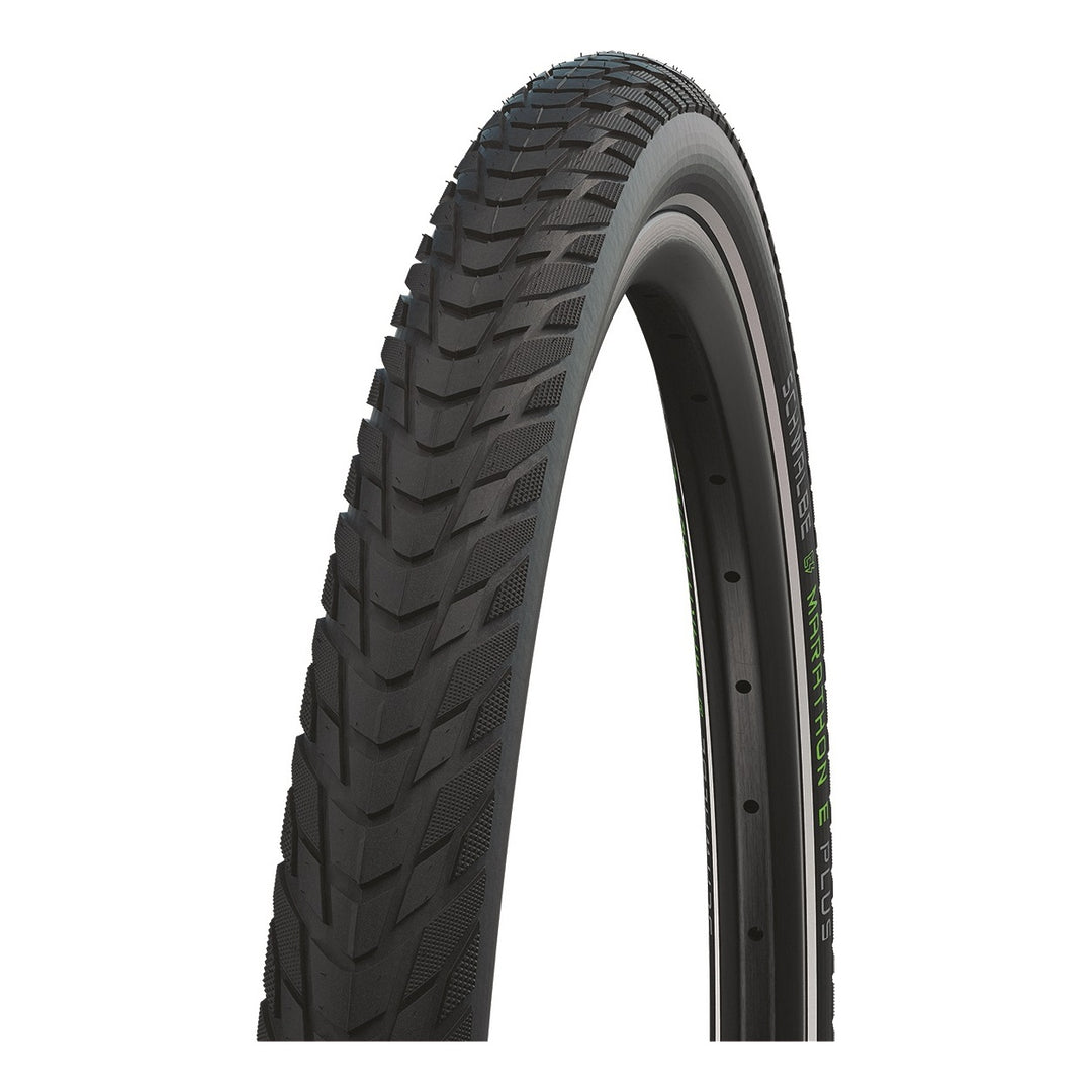 Schwalbe Pneu Marathon E-Plus 700x47C Starr mit Reflexstreifen black