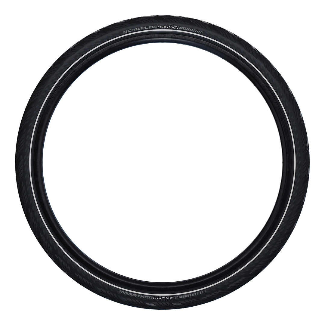 Schwalbe Pneu Marathon Efficiency 28x2.00 Falt mit Reflexstreifen black