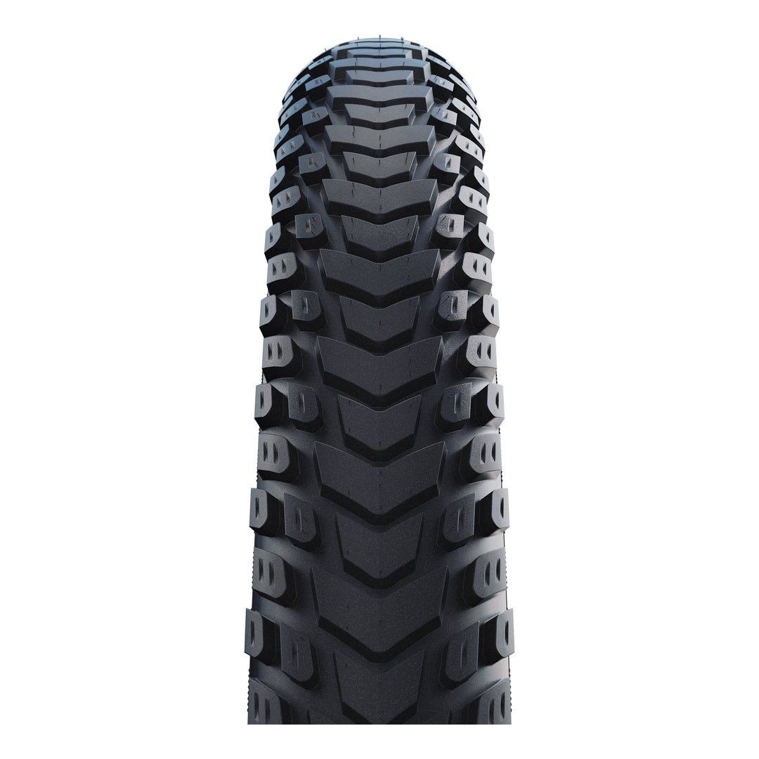 Schwalbe Pneu Marathon Mondial 27x2.25 Starr mit Reflexstreifen black