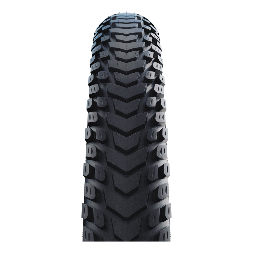 Schwalbe Pneu Marathon Mondial 700x47C Pro Falt mit Reflexstreifen black