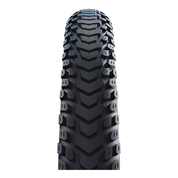 Schwalbe Pneu Marathon Mondial 700x47C Pro Falt mit Reflexstreifen black