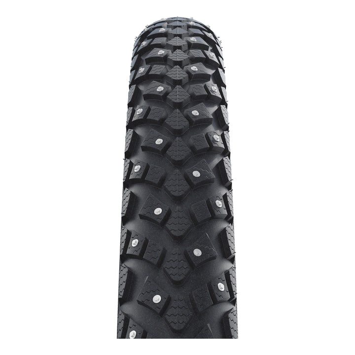 Schwalbe Pneu Marathon Plus Spike 26x2.00 Starr mit Reflexstreifen black