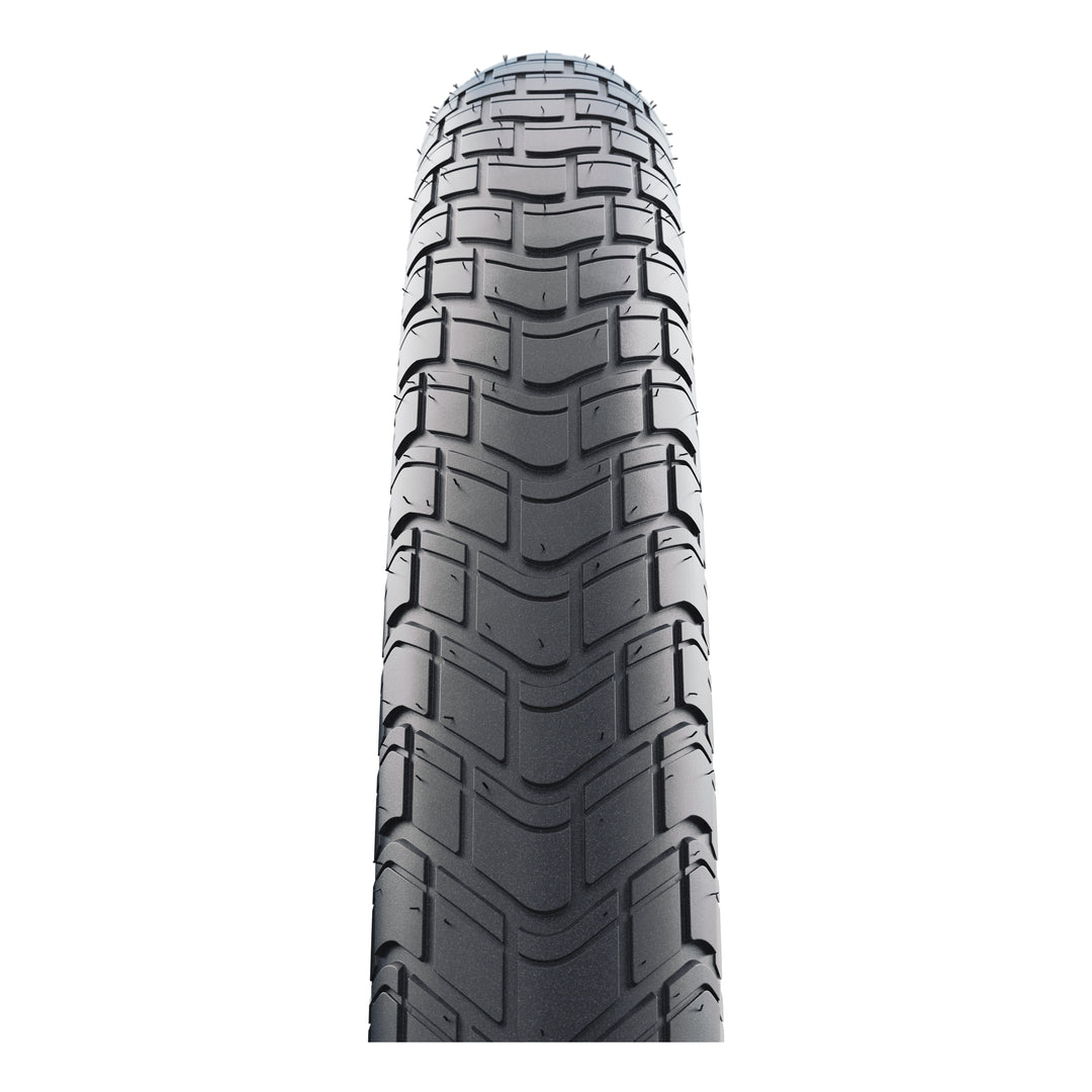 Schwalbe Pneu Motion Big Apple 28x2.00 Addix Green starr mit Reflexstreifen black