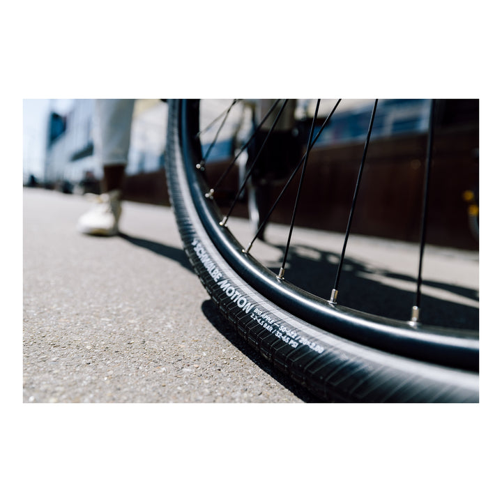 Schwalbe Pneu Motion Big Apple 28x2.00 Addix Green starr mit Reflexstreifen black