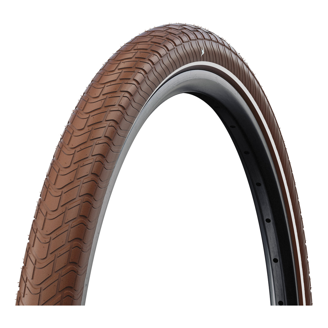 Schwalbe Pneu Motion Big Apple 28x2.00 Starr mit Reflexstreifen brown