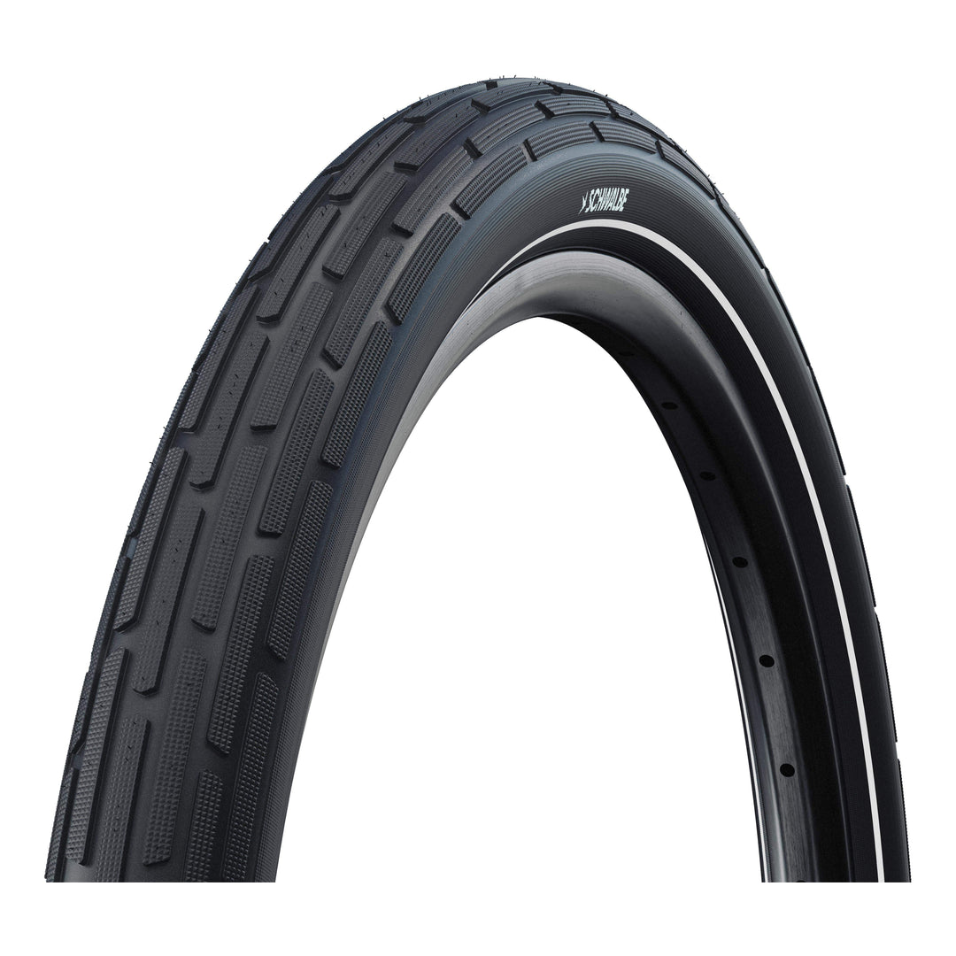 Schwalbe Pneu Motion Fat Frank 27.5x2.35 Starr mit Reflexstreifen black