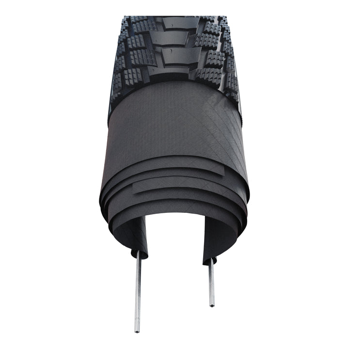 Schwalbe Pneu Motion Pick-Up 20x2.15 Starr mit Reflexstreifen black