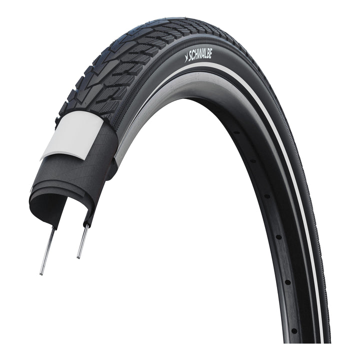 Schwalbe Pneu Motion Road Cruiser Plus 24x1.75 Starr mit Reflexstreifen black