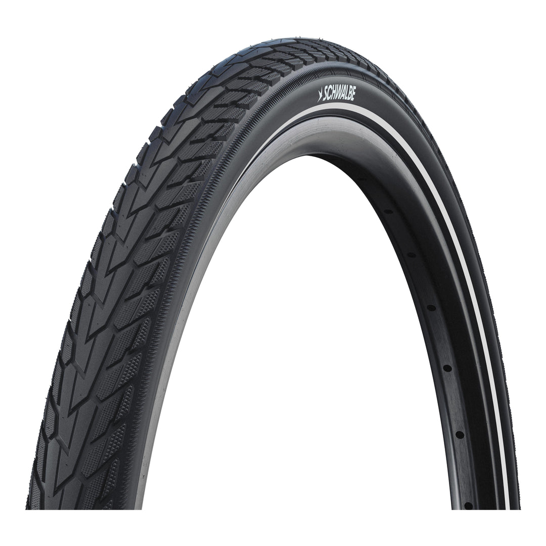 Schwalbe Pneu Motion Road Cruiser Plus 28x2.00 Starr mit Reflexstreifen black