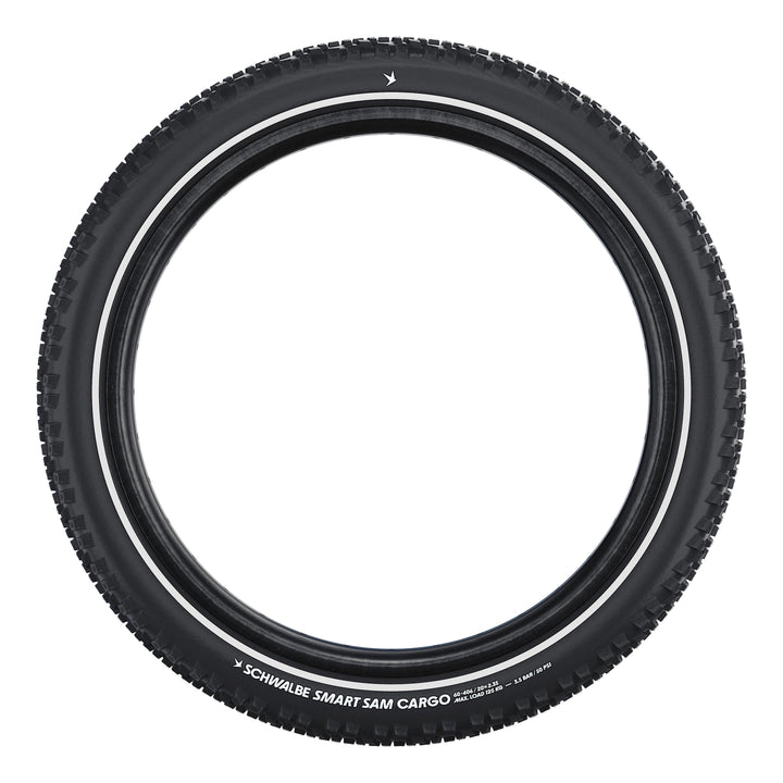 Schwalbe Pneu Motion Smart Sam Cargo 26x2.35 Addix E Starr mit Reflexstreifen black