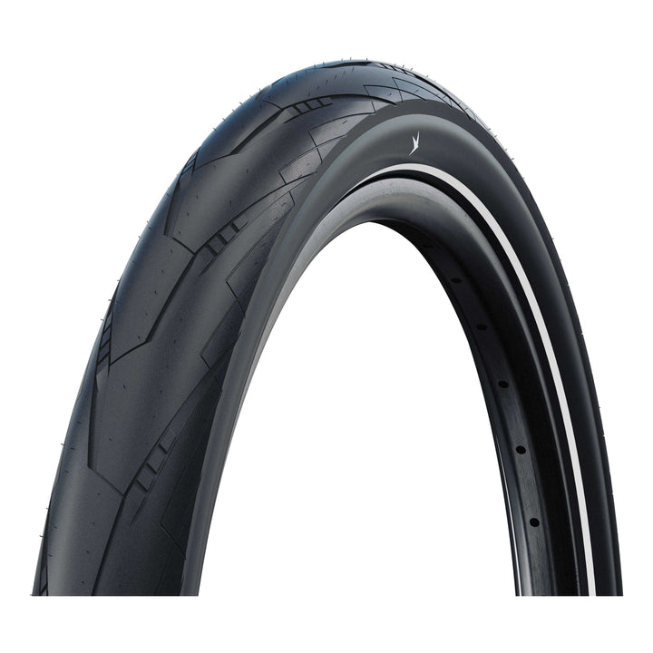 Schwalbe Pneu Motion Super Moto 27.5x2.40 Starr mit Reflexstreifen black