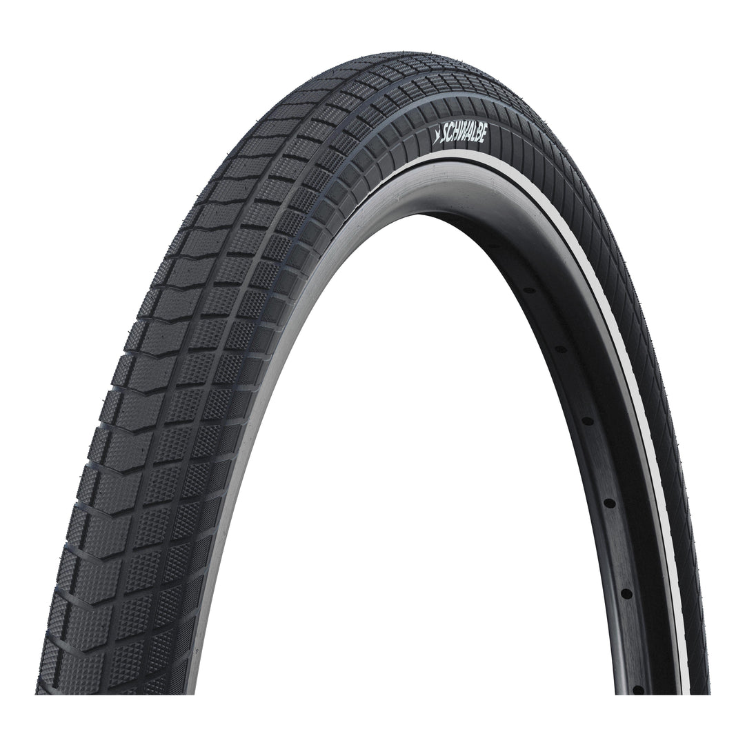 Schwalbe Pneu Motion Super Moto-X 27.5x2.40 Starr mit Reflexstreifen black