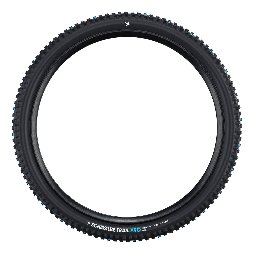 Schwalbe Pneu Nobby Nic 27.5x2.40 Addix Green TL-Ready black