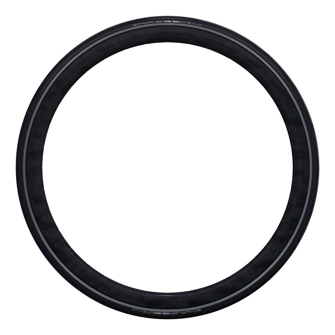 Schwalbe Pneu One Plus 700x28C starr mit Reflexstreifen black