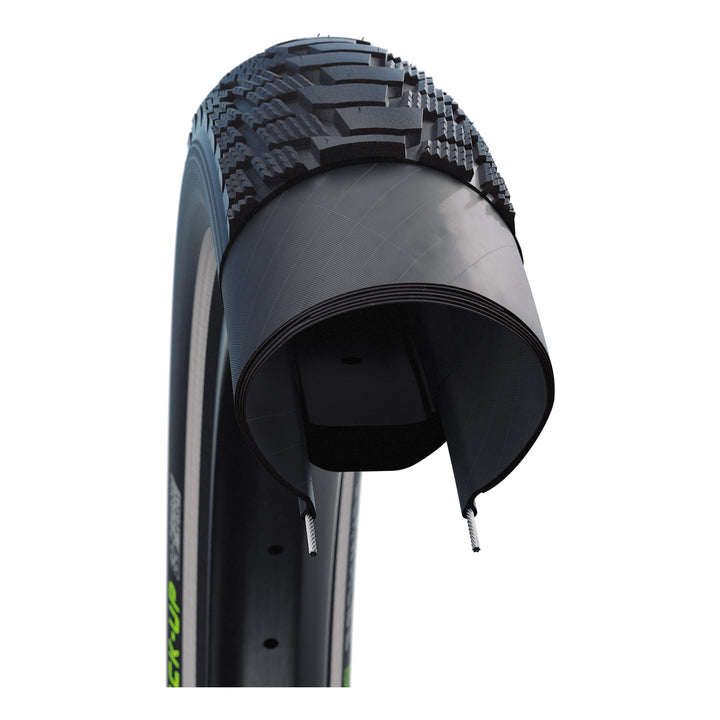Schwalbe Pneu Pick-Up 20x2.15 Starr mit Reflexstreifen black
