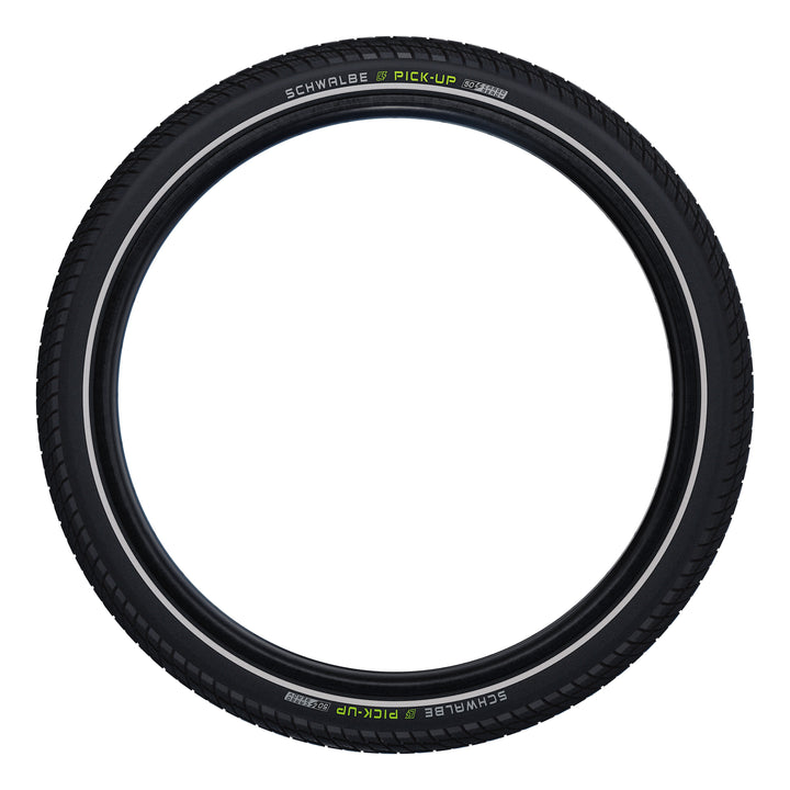 Schwalbe Pneu Pick-Up 20x2.35 Starr mit Reflexstreifen black