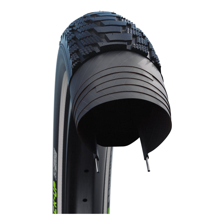 Schwalbe Pneu Pick-Up 26x2.15 Starr mit Reflexstreifen black