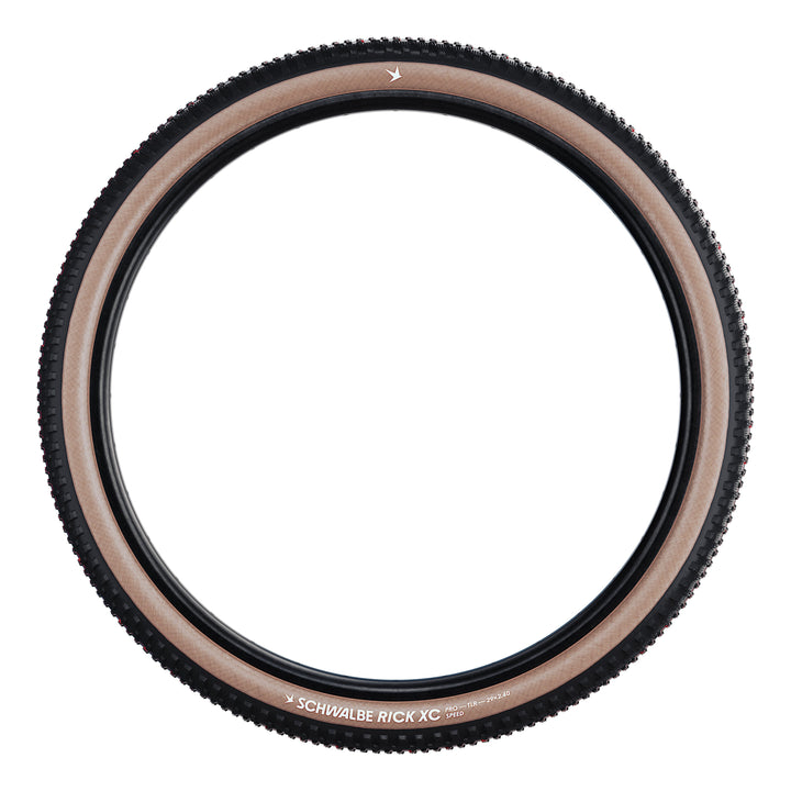 Schwalbe Pneu Rick XC 29x2.40 SuperRace Pro Addix Speed TL-Ready para black-transparent